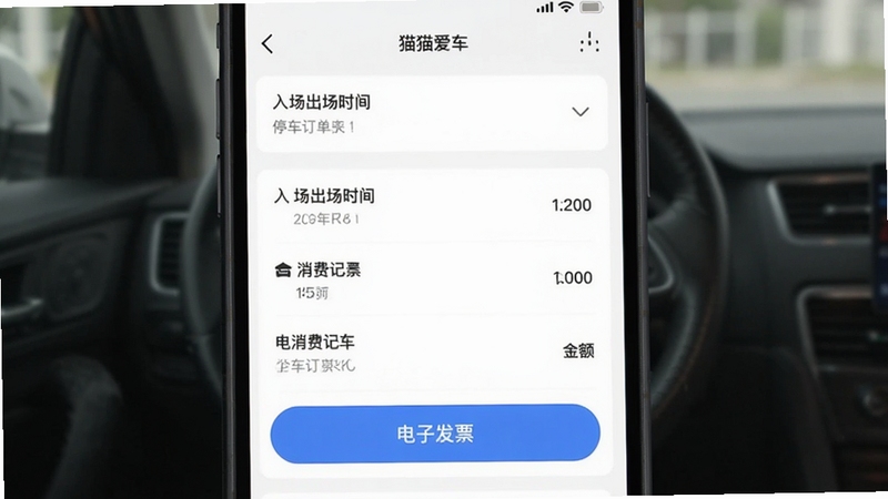 Сè���� ͣ������ ���Ѽ�¼ �ֻ�APP��ͼ �б�չʾ �볡����ʱ�� ��� ���ӷ�Ʊ��ť ��Լ��ɫ���� ������