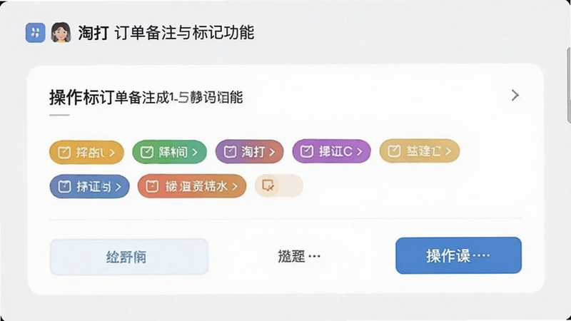�Դ� ������ע���ǹ��ܽ��棬������Ƭ���в�ɫ��ǩ��������ť������ǳɫ����