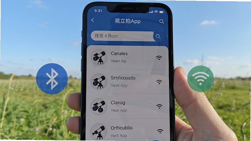 ������App�������ý��棬�ֻ���Ļ��ʾ��������������Զ���豸�б����Ա���������WiFiͼ�꣬����Ϊ����ݵغ����죬ͻ���������������豸�������
