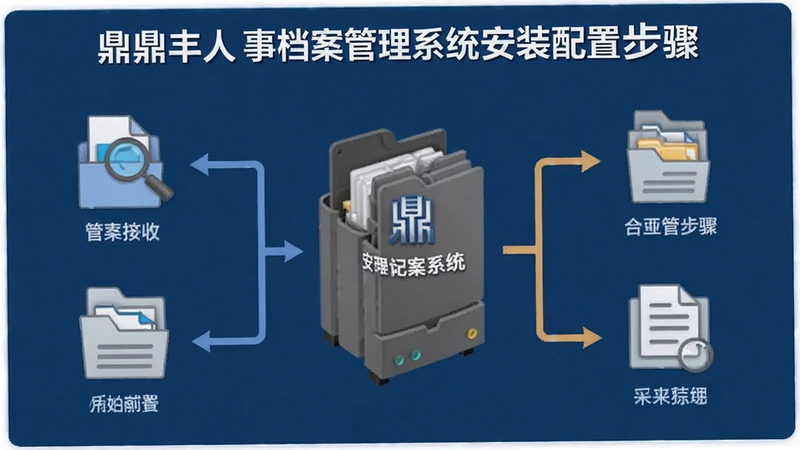 鼎丰人事档案管理系统安装配置步骤示意图