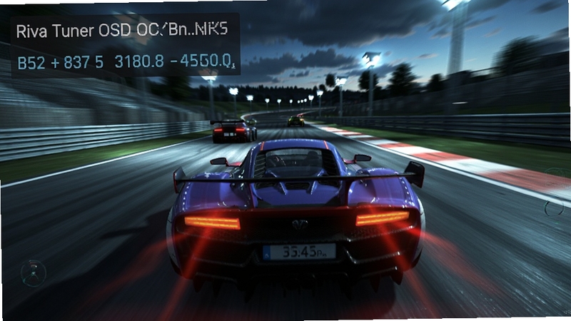 Riva Tuner OSD ��Ļ��ʾ��������Ϸ������չʾ֡�����¶����ݣ�������������������Ϊ������Ϸ��������̬��ӰЧ�����Ƽ���ʮ��