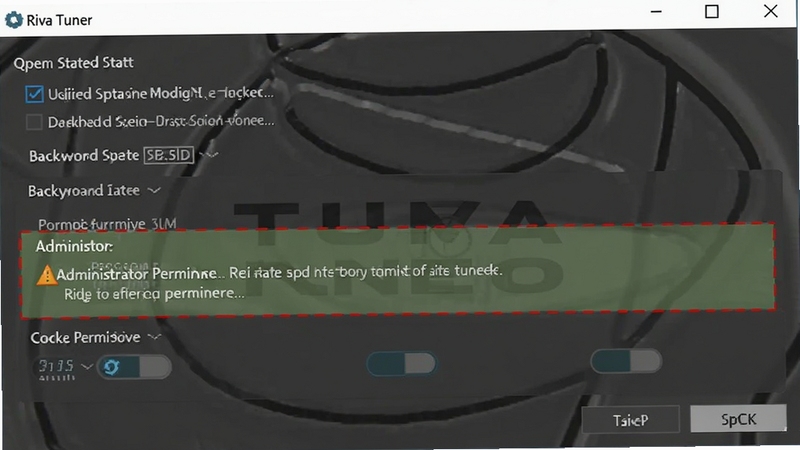 Riva Tuner �������ý����ͼ��չʾ��������ѡ�����̨�ܿؿ��أ������࣬��ɫ���⣬ͻ������ԱȨ����ʾ