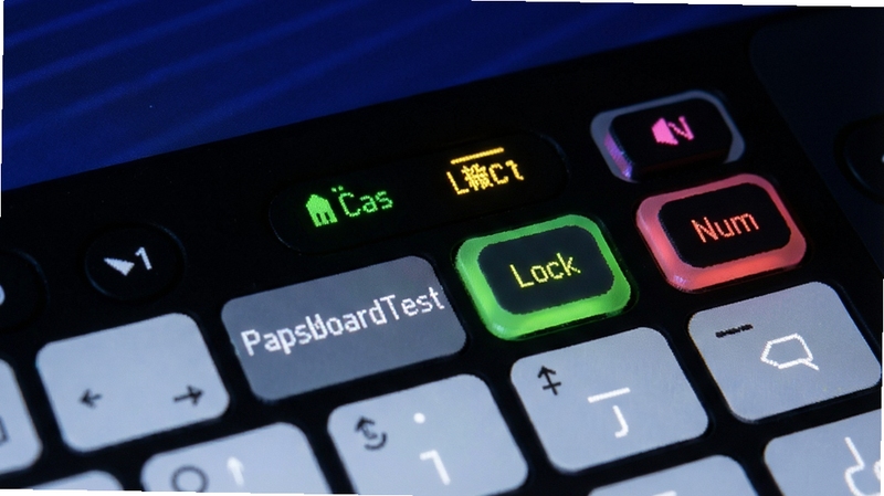 PassMark KeyboardTest ������д��ͻ�� Caps Lock �� Num Lock ָʾ��������������϶�ý�尴�����ֲ�ɫ���Σ�����Ϊ����ɫ�����������⹦�ܼ���ⳡ��
