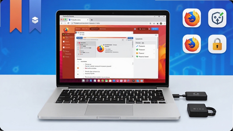 ������� Portable Firefox ��Я���������ȫò���������ķ���һ̨�򿪵ıʼǱ����ԣ���Ļ��ʾ���������������Я�洢�豸����������Ϊ���ĿƼ�������칫���棬��Χ��׺��ǩ����չͼ���밲ȫ��Ԫ�أ�������ɾ��ִ������� Boogu ģ������