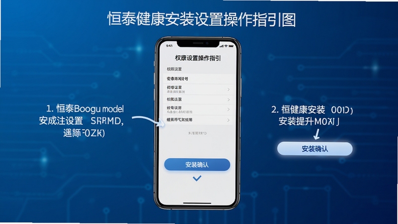 ��̩������װ���ò���ָ��ͼ������չʾ�ֻ���Ļ��Ȩ������ҳ���밲װȷ�ϰ�ť����������Ϊ���Ƽ������䣬ͻ��������������ʾ��Ϣ������Booguģ������