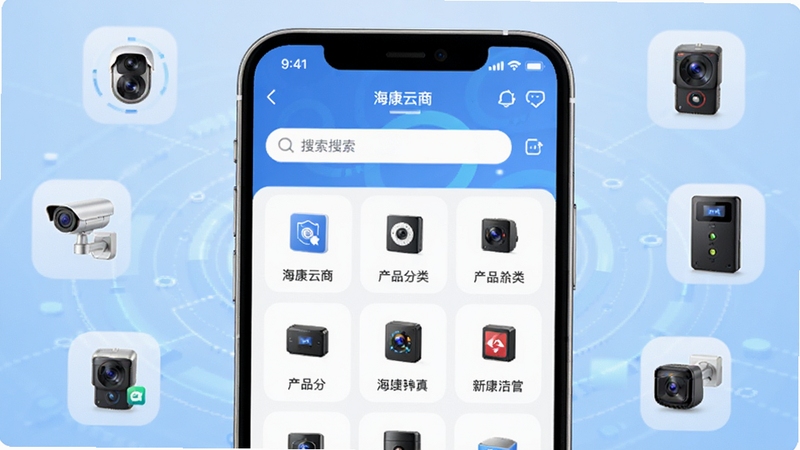 ��������App������չʾͼ�������������һ�������ֻ�����Ļ����ʾ��������App��ҳ�Ĳ�Ʒ���ർ����������������Ϊǳ��ɫ����Ƽ������Χ��������ͷ���Ž��豸�Ȱ�����ƷСͼ�꣬����ɫ����ˬרҵ������Booguģ������