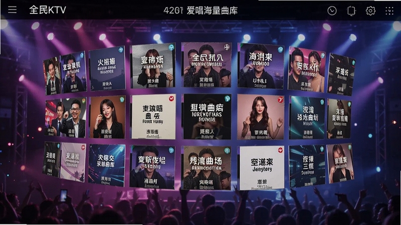 ȫ��KTV��������������棬��������Ϊ�����ڿ��е�����ר������ǽ��ÿ�ŷ��涼��ע��������֣��������貵���̨�ƹ⣬ɫ�ʷḻ���Ƽ���ʮ��