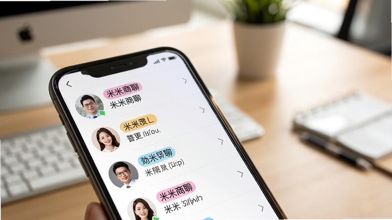 �������Ŀͻ���ǩ����������д���������ֻ���Ļ��ʾ��ϵ���б���ÿ��ͷ���Դ��в�ɫ��ǩ�뱸ע���֣�����Ϊ�칫�����滷������͹��ߣ�ͻ������ͨ�����������ĵĿͻ�����ϸ��