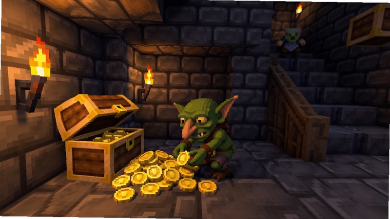 Goblin's Greed �ؾ���������ɵĵ��η����м��ң����ط磬ůɫ��ѹ��գ�����뿪����������ƫ�󣬱���Ϊʯשǽ����¥��