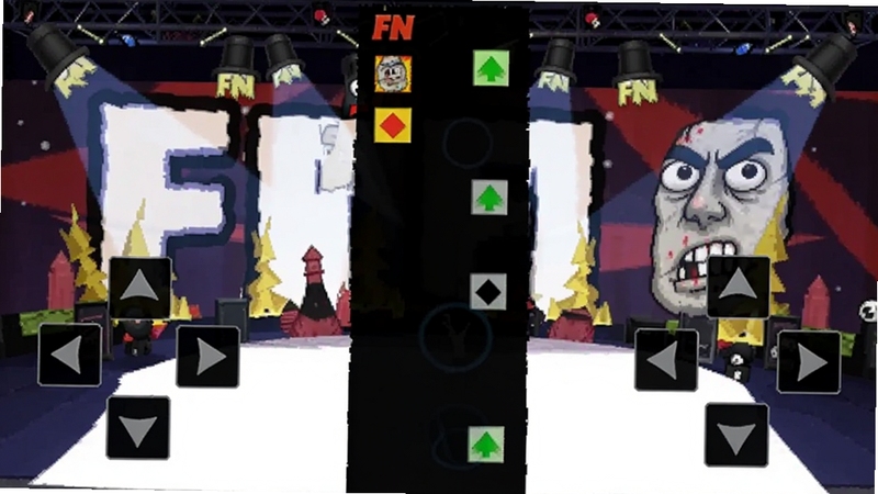 FNF��ɫ���������ʻ�Ƥģ���ֻ��������棬������ʾ�����ⷽ�������Ļ���࣬�������䣬����Ϊ�������̨