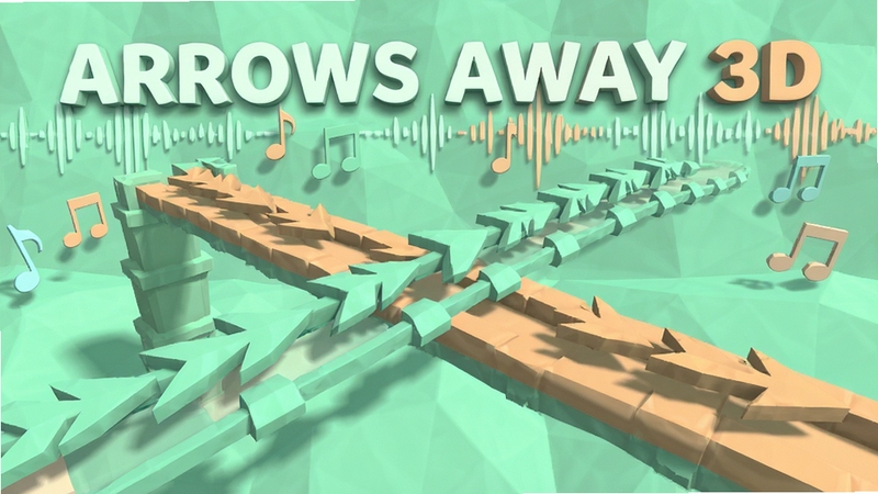 Arrows Away 3D �Ӿ����չʾͼ�������ԵͶ���η�������Ϸ��������ͷ�͹��������͵���ӰЧ��������������������ͼ����׺������ɫ��Ϊ��������ǳ�ȴ��䣬�Ӿ�����