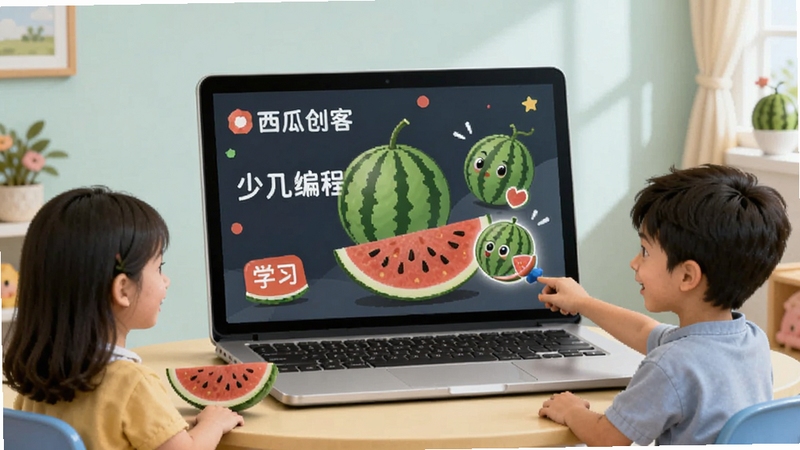 西瓜创客 少儿编程 学习场景 主图