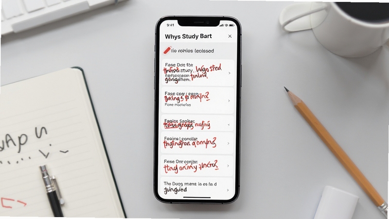 Whys Study ����ع�ҳ�棬�ֻ���Ļչʾ�����б����ɫ��ǣ�����Ϊǳ��ɫѧϰ�ռ䣬�ʼǱ���Ǧ��Ԫ�ص�׺�����廭��ɾ�����