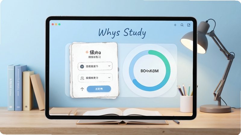 Whys Study ����������ȫòչʾ����������Ϊ��ϰ��Ƭ����Ȼ�������Ϊǳ��ɫ����ѧϰ������������̨��Ԫ�ص�׺�����������¼��