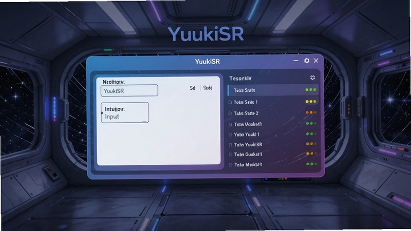 YuukiSR �����������빦��ģ��ȫ��չʾͼ����������Ϊ����ʽ������壬����ϳ���ָ������������б���״ָ̬ʾ�ƣ���������Ϊ����ǹ���ƻò��ҷ������ɫ�������Ͻ���Ϊ����ͻ���Ƽ����빤�����ԣ���������Ȼ���� YuukiSR ���������� Boogu ģ������