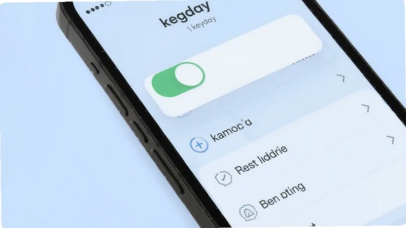keyday ���Ի����ý���չʾ���ֻ���Ļ��ʾ���ذ�ť��ѡ���б�������Ϊ����ɫ������ִ���Լ������ Boogu ģ������