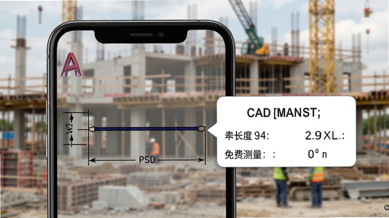 CAD��ͼ������Ѳ���������дͼ���ֻ���Ļ����ʾһ�����гߴ��ע��CAD�߶Σ��Աߵ������������������ʾ���ȺͽǶ���ֵ������Ϊ��������ʵ���黯��ͻ�������ľ�׼����
