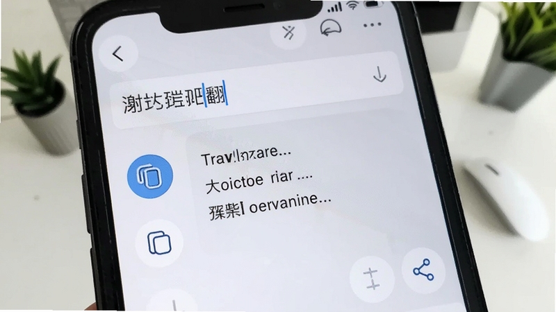 AI�Ի�����ͨ�ı����������д���ֻ���Ļ��ʾ�����������Ӣ�ķ��������Ա��и��ƺͷ���ͼ�꣬����Ϊ���İ칫���滷��������ɫ��������Ȼ