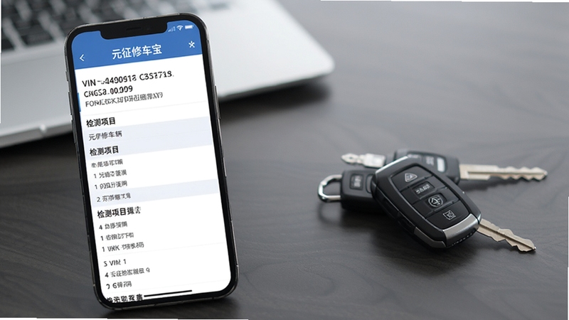 Ԫ���޳���������ⱨ��ҳ�棬�ֻ���Ļ��ʾVIN��������Ŀ�б�������Ϊ�칫����������Կ�ף�������������