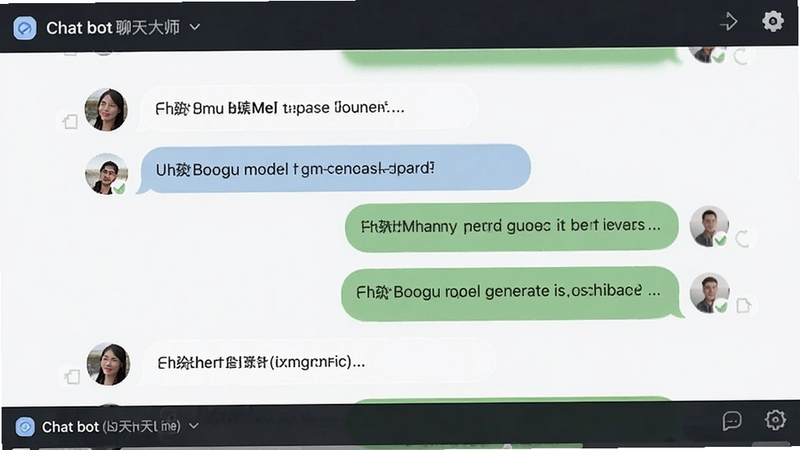 Chat bot�����ʦ�Ķ��ֶԻ������ͼ������������ʾ�����Ի����ݣ�����Ϊǳɫ������ͻ�������Ĺ������ܣ�����Booguģ������
