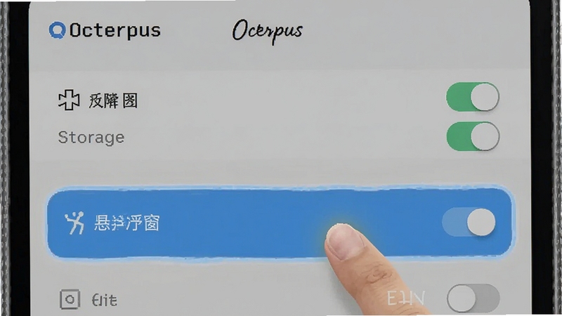 Octerpus �ƶ���Ȩ�����ý����ͼ���ʾ��ͼ������չʾ�ֻ�����ҳ�� Octerpus ��Ȩ�޿����б����洢��������Ȩ�޸�����ʾ���Ա�����ָָʾ����������Ϊǳɫϵͳ���ý��棬���� Boogu ģ������