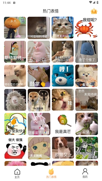 表情包斗图大师 表情包分类界面