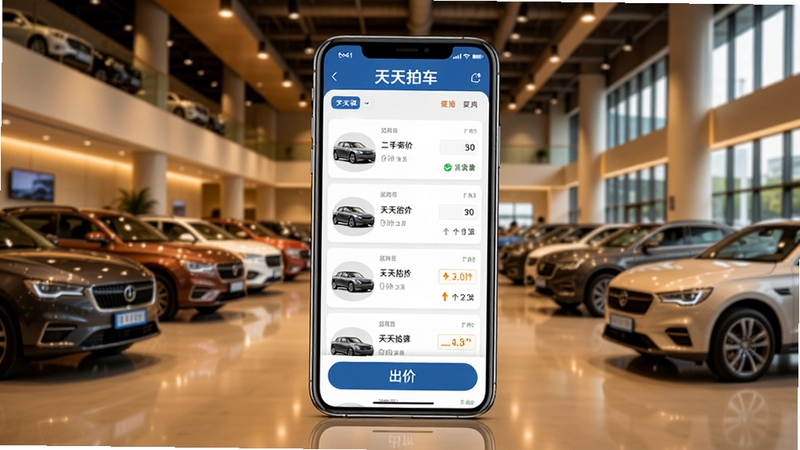 �����ĳ�������Ӧ��������չʾ������������һ�������ֻ�����Ļ����ʾ���ֳ������б��ͳ��۰�ť���������ִ������������г�������ůɫ���ƹ⣬�����񣬸���ϸ�ڣ�дʵ��Ӱ�ʸУ�������������ĳ�������Ʒ�Ʊ�ʶ
