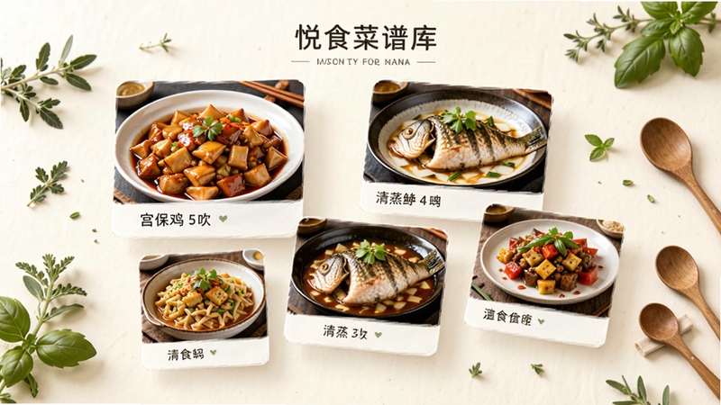��ʳ���׿����չʾ����������Ϊ�����ڿ��еĸ�����ʳ��Ƭ����Ƭ��ӡ�й�����������������Ȳ�ƷͼƬ������Ϊ���ŵ��װ�ɫ����Χ��׺�������;�Ԫ�أ�������������Ȼ