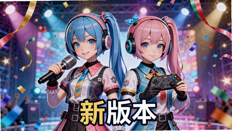 VTuber����RPG�½�ɫ�ǳ�����ͼ��������������λȫ������������ɫ����վ����һλ�ֳ���˷�һλ������Ϸ�ֱ����������Ųʵ���̨�ƹ���Ʈ��Ĳʴ�����ɫ�·��С��°汾������������ɫ��������������������Χ