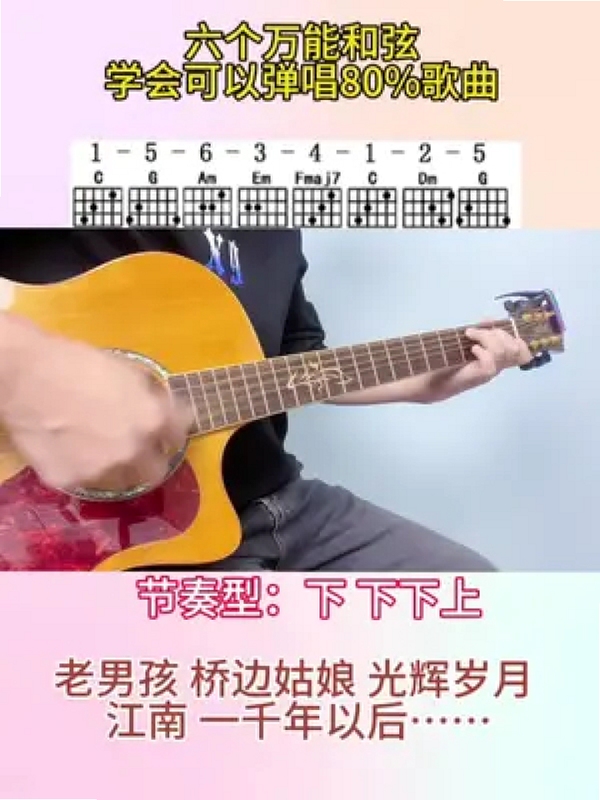 零基础手机学吉他入门