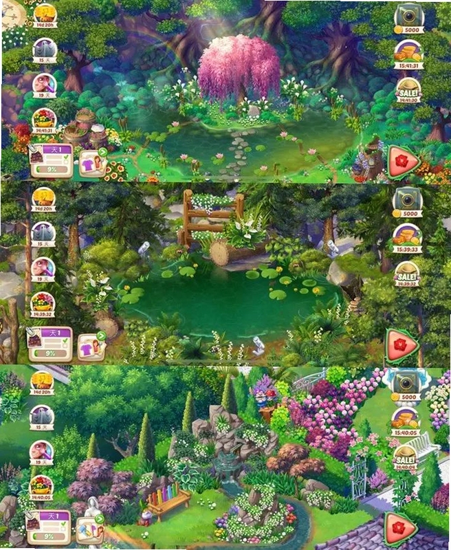 Lilys Garden����Ļ�԰���İ����°� ��ܰ����ģ�⾭Ӫ��Ϸ�����ͼ