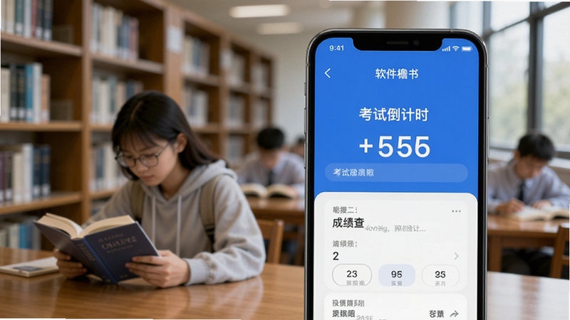 �����������飬��������Ϊ�ֻ���Ļ��д����ʾ�ɼ���ѯ�뿼�Ե���ʱ���棬��������Ϊ�黯��ͼ�����ܣ���ѧ�������Ķ��������Χ����רע��UI��Ƽ���ִ���������ɫ