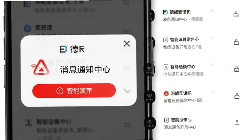 ��E���� ��Ϣ֪ͨ���� �ֻ��������� �����豸�쳣�澯 ��ɫ��ʾͼ�� ����б����� ��ɫ����