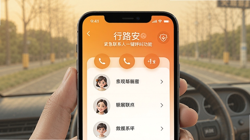 ��·�� ������ϵ��һ�����й��ܽ��棬�ֻ���Ļ��ʾ���Ű�ť����ϵ���б�������Ϊ��ů�ĳ�ɫ����ͻ����ȫ������Χ