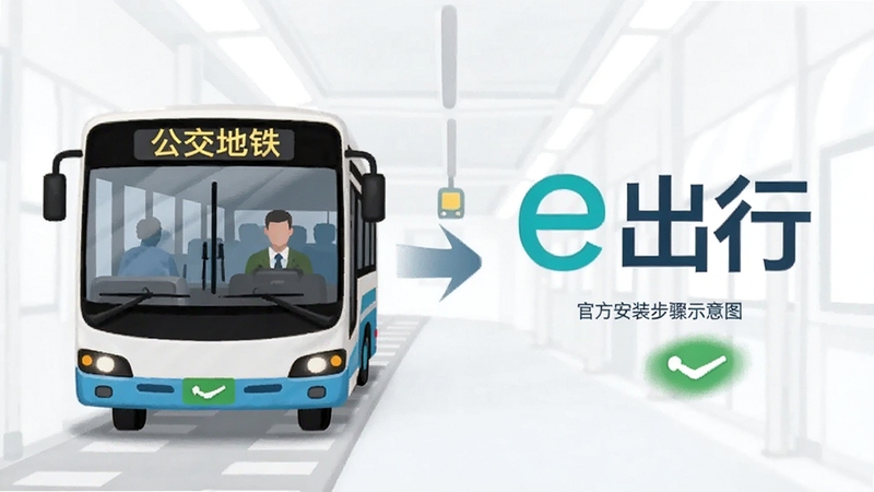 公交地铁e出行 官方安装步骤示意图