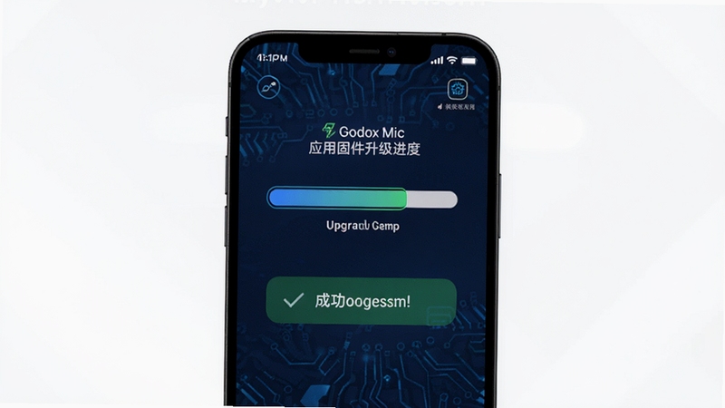 Godox MicӦ�ù̼��������Ƚ��棬�ֻ���Ļ��ʾ�����������ͳɹ���ʾ������Ϊ����ɫ�Ƽ�����������������У�������ִ�������Booguģ������
