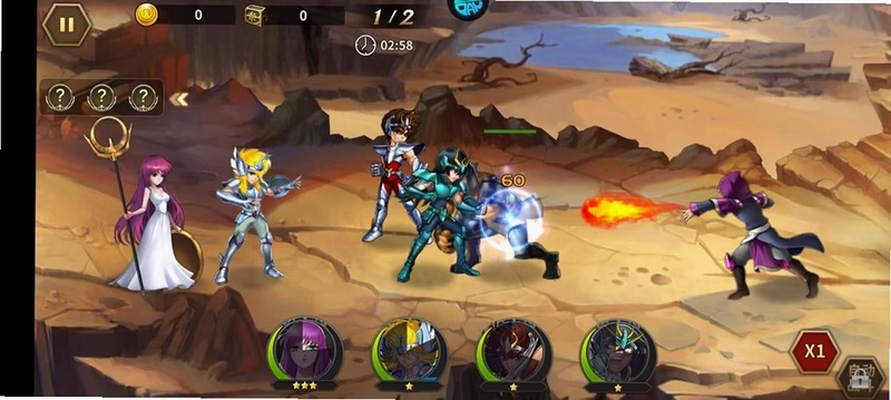 圣斗士星矢重生应用宝版下载最新版 热血动漫风格主界面