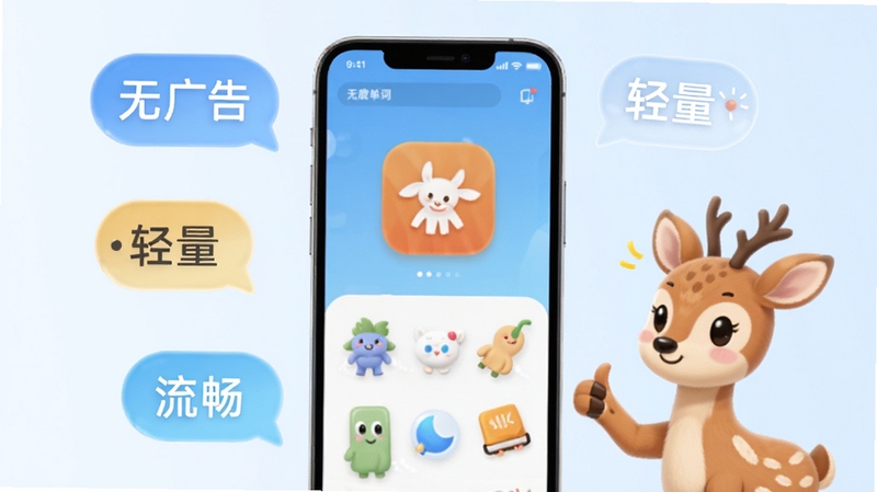 չʾС¹����APP���ֻ���Ļ���������еĻ��棬�ֻ���Χ�����š��޹�桱���������������������ݱ�ǩ������Ϊ����ɫ���䣬һֻС¹���ֻ��������Ĵָ���������Լ�ִ���
