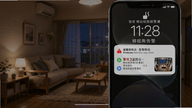 ������������ƶ����澯֪ͨ���棬�ֻ��������浯���澯������Ϣ����ʾ��⵽�쳣�ƶ��������ֳ���ͼ����ͼ������Ϊҹ���Ҿӻ�����ͻ����ȫ�澯�ļ�ʱ����ʵ���ԣ����дʵ������Booguģ������