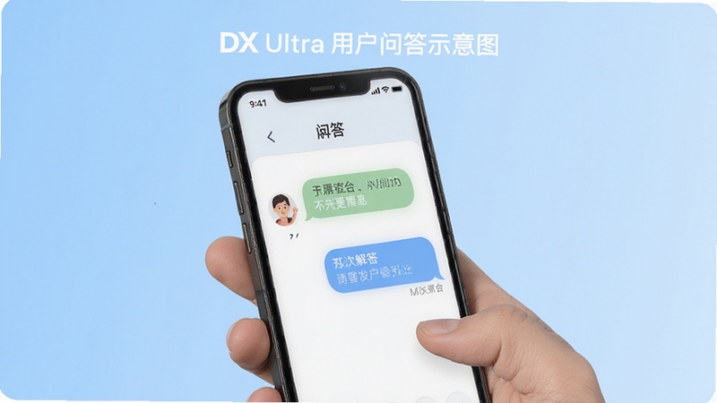 DX Ultra �û��ʴ�ʾ��ͼ���ֻ���Ļ��ʾ�ʴ�Ի��򣬱���Ϊǳ��ɫ���䣬�������Ѻã�ͻ���û��������𳡾�