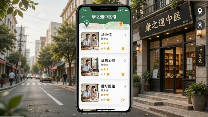 ��֮����ҽ���Ƽ����ܽ��棬�ֻ���Ļ��ʾ������ҽ���б���ÿ��ҽ����������ͼ�����֣���ͼ��λͼ�������ɼ��������ǳ��нֵ�����ҽ�����棬������������Ȼ