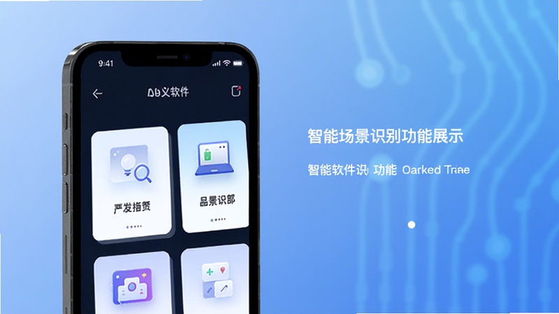 Ħ���������ܳ���ʶ����չʾ���棬�ֻ���Ļ�г��ֲ�ͬ����ͼ�꿨Ƭ������Ϊ��ͽ���Ƽ�����������ִ�