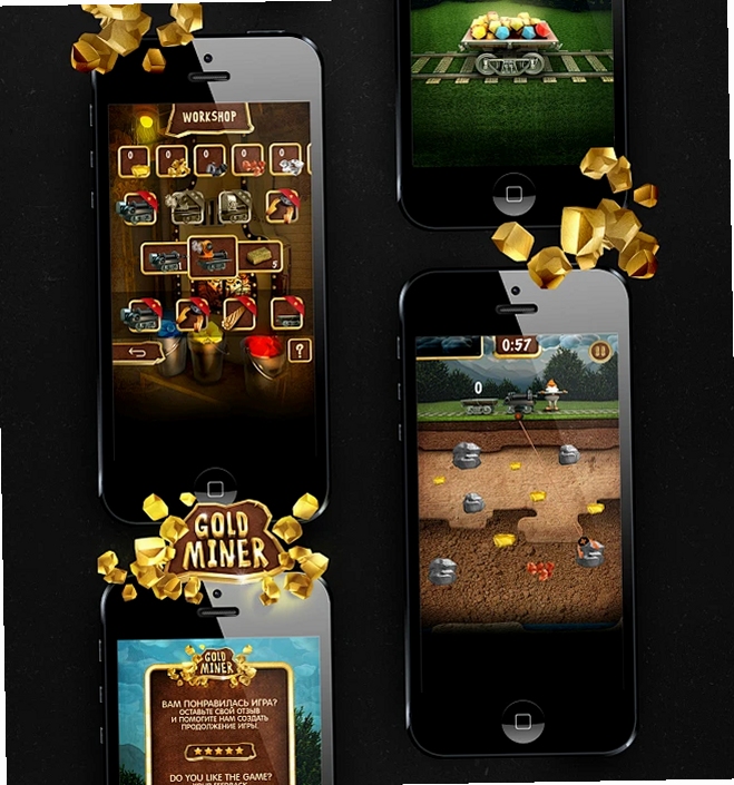 Gold Miner Classic 游戏画面截图