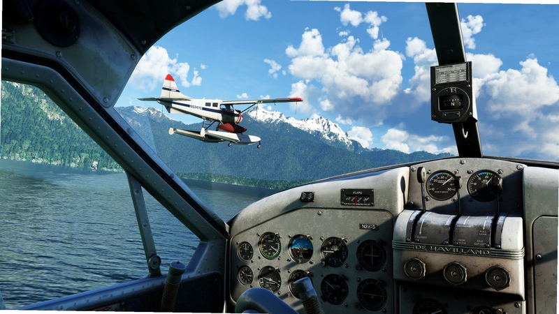Flight Simulator World 飞行驾驶画面