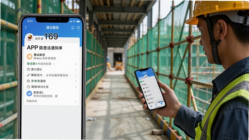 ���輯��APP��ȫѲ�칦�ܳ���ͼ���ֻ���Ļ��ʾ��������֪ͨ��������Ϊ�������ذ�ȫͨ�����������һλ��ȫԱ�������ֻ������ֳ����м�飬����ע��дʵ��񣬽��輯��Ӧ�ý��������ɼ�