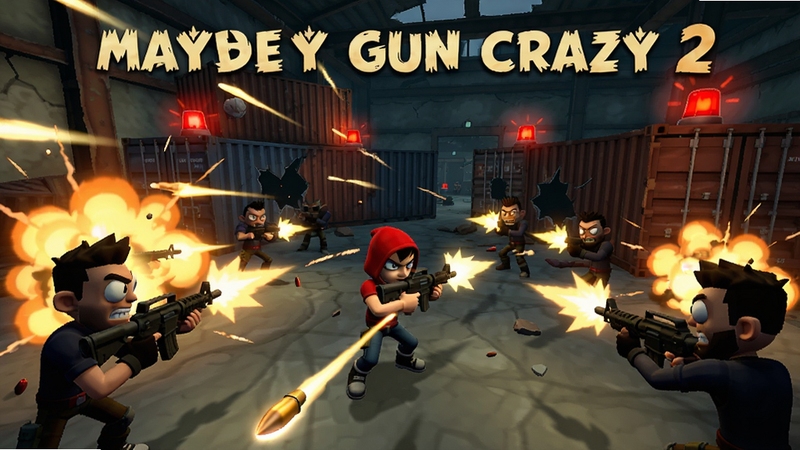 Mayhem Gun Crazy 2 ս������Ԥ��ͼ����������Ϊ��ɫ�ڷ������������Ⱥ���˽����ӵ��켣�뱬ը��Ч������Ļ����������Ϊ����ļ�װ������˸�ľ����ƣ�������Ϊ�߶Աȶȿ�ͨ��Ⱦ������Booguģ������
