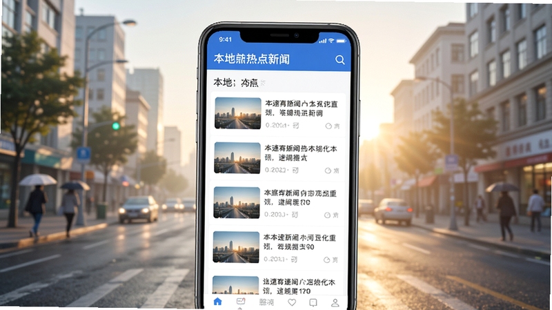 һ����Ϊ�����ŵ��ֻ���ѶӦ�ý��棬��Ļ����Ϊ�����ȵ������б�������Ϊ�����峿�־���ɫ������������ͻ����ʱ�����뱾�ػ���Ѷ��Χ