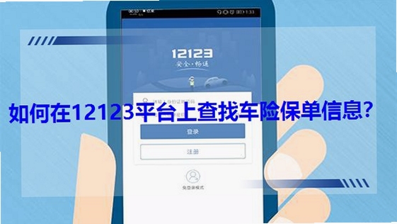 123车险查询通 使用教程