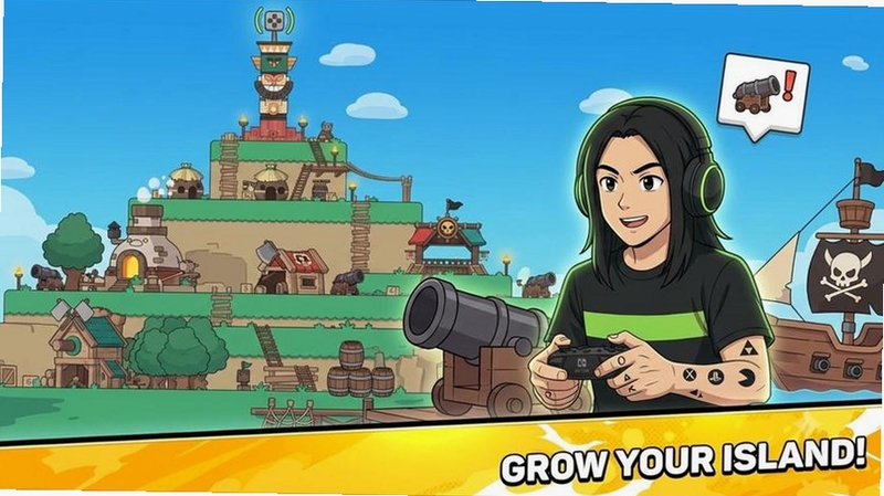 Last Pirate islands survival cartoon graphics gameplay