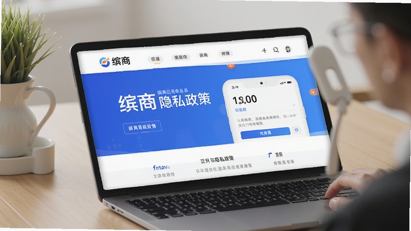 缤商应用信息与隐私政策页面展示